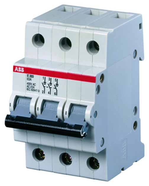 E203/63G Trennschalter 3P,63A