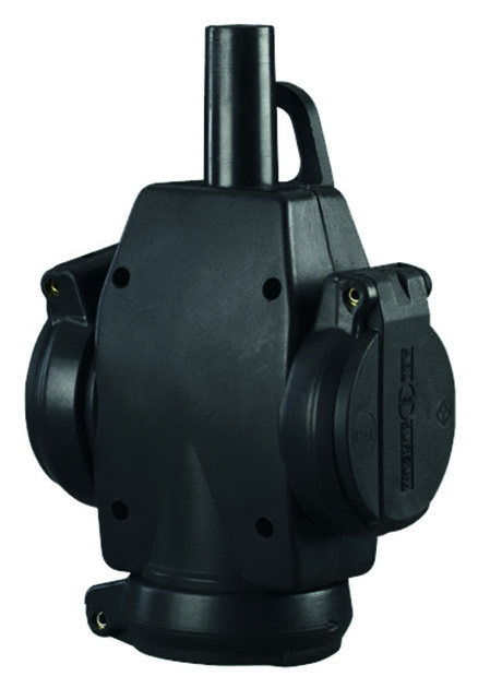 PVGK 20 Vollgummi 3-fach Kupplung IP54