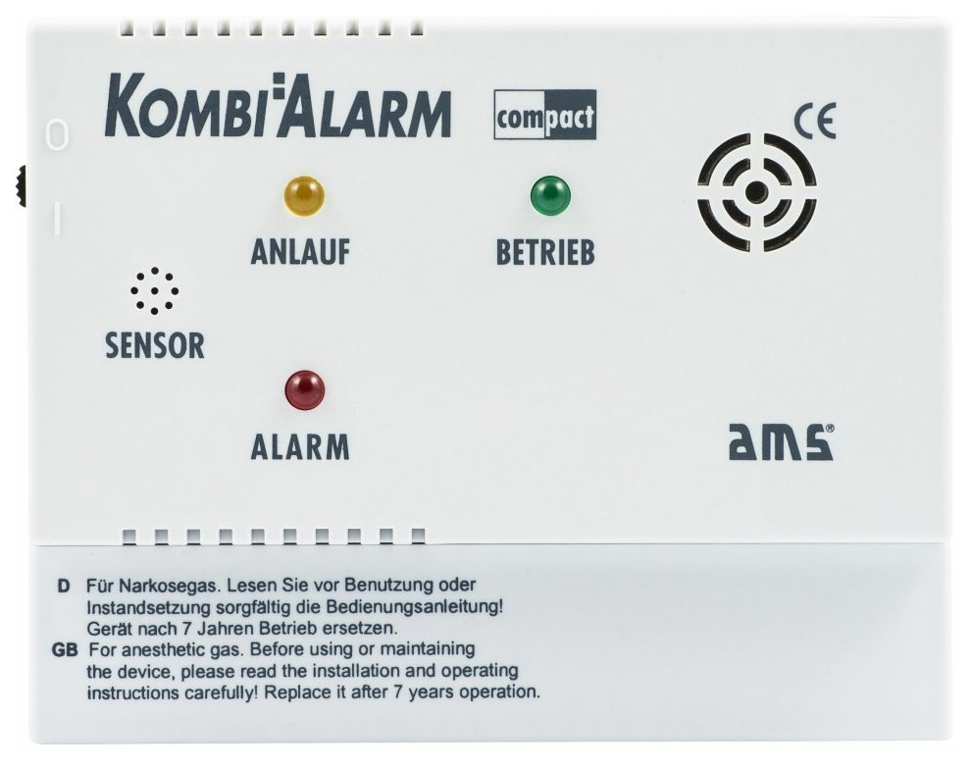 AMS Kombi Alarm Compact Gaswarngerät