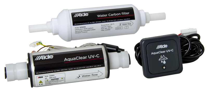 Wasserfilter-Set - ALDE Aqua Clear UV-C LED - Inkl. LED-Panel