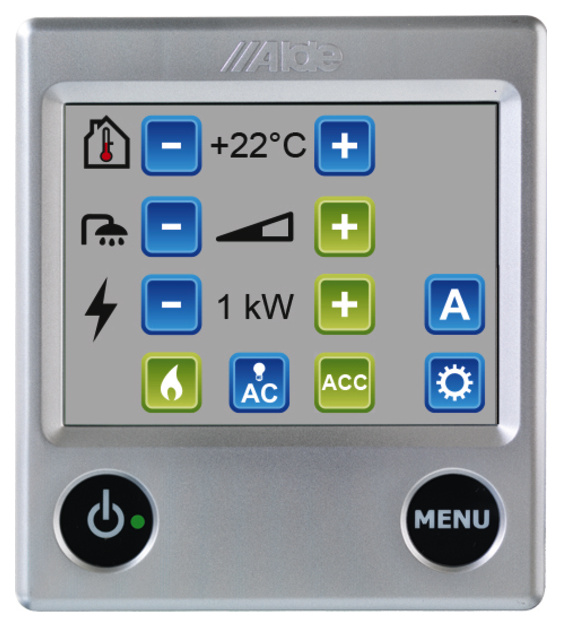 Touchscreen Bedienteil für Alde Compact 3020