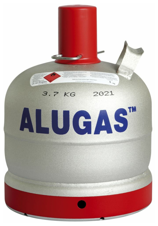 Alugas Alu-Gasflasche, 6 kg, 390 mm