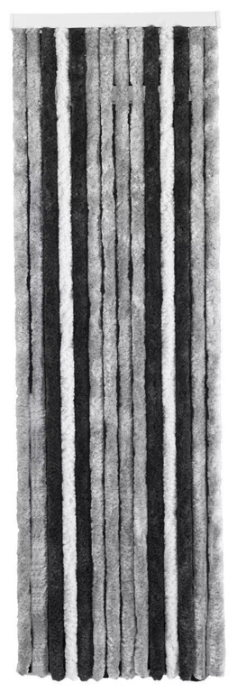 Arisol Flauschvorhang anthrazit, 100 × 205 cm