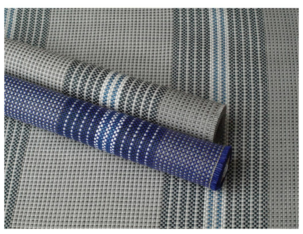 Arisol Zeltteppich Briolite blau 250 x 600 cm, 250 × 600 cm