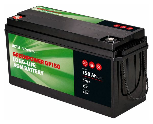 BÜTTNER Dometic Green-Power AGM Batterien, 12 V, 150 Ah