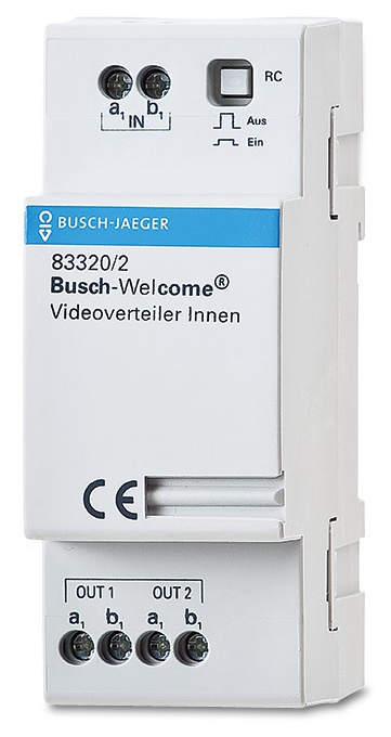Videoverteiler Innen REG 83320/2