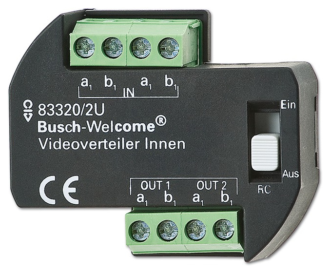Videoverteiler Innen UP 83320/2 U