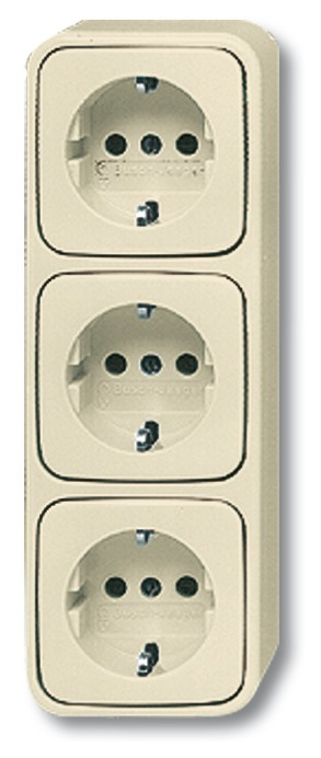 SCHUKO® Steckdose 2300-03 EAP, weiß