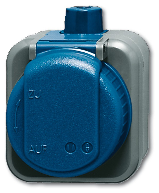 2300 EWDI Schuko-Steckdose Aufputz