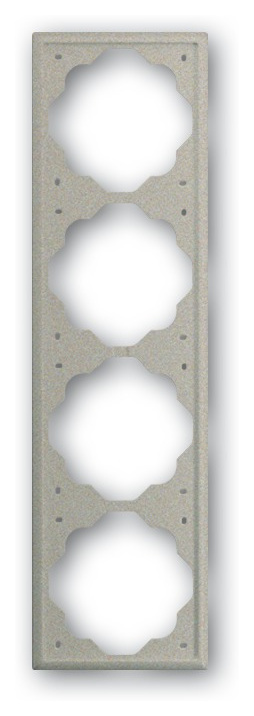 Abdeckrahmen 1724-79, champagner metallic