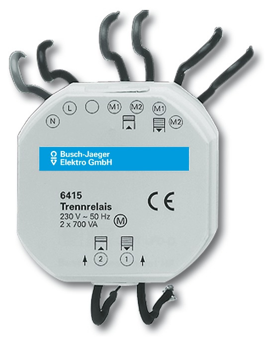 Busch-Jalousiecontrol® II Trennrelais 6415