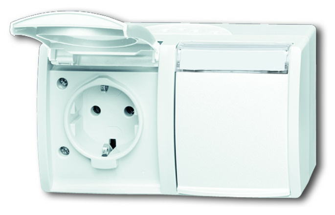 20/2 EWN-54 SCHUKO® Doppelsteckdose