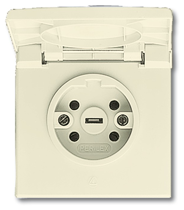 Steckdose 2064 UG-101, weiß RAL 1013