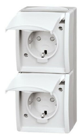 20-02 EBW-54 20-02 EBW-54 SCHUKO® Zweifachst