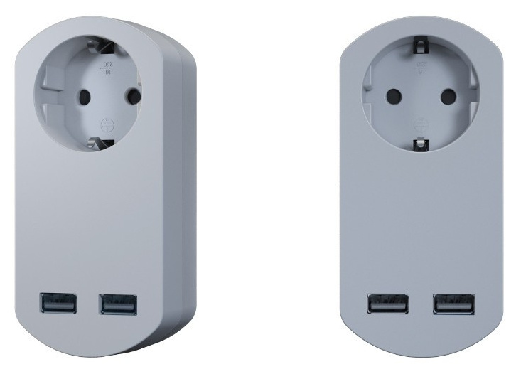 919.024 USB Smart Adapter 2-fach USB