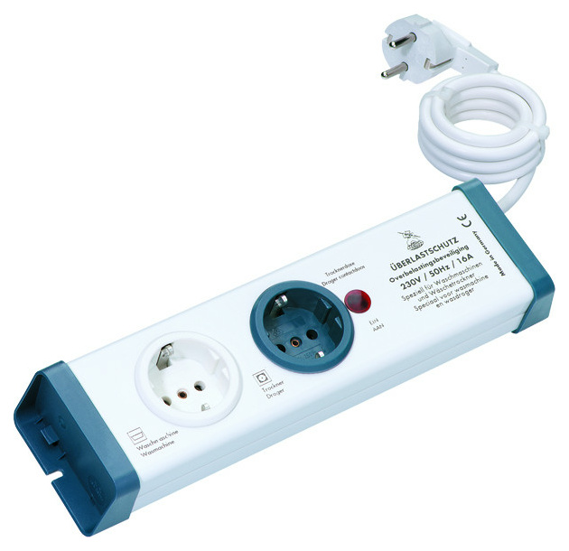 924.164 Überlastschutz-Steckdosenl. 2f.