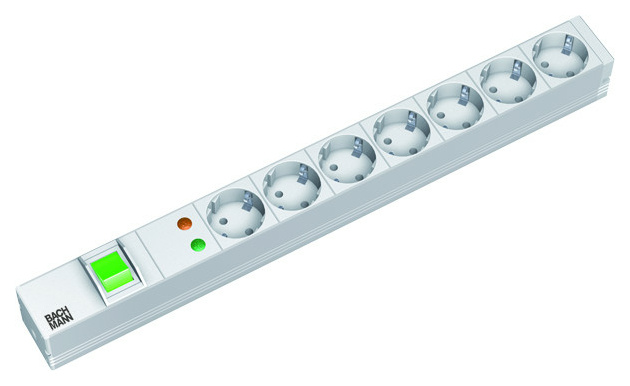 333.405 19Zoll 1HE 7-fach ÜSS Schalter