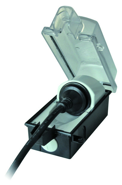 924.349 Außensteckdose abschließbar 230V