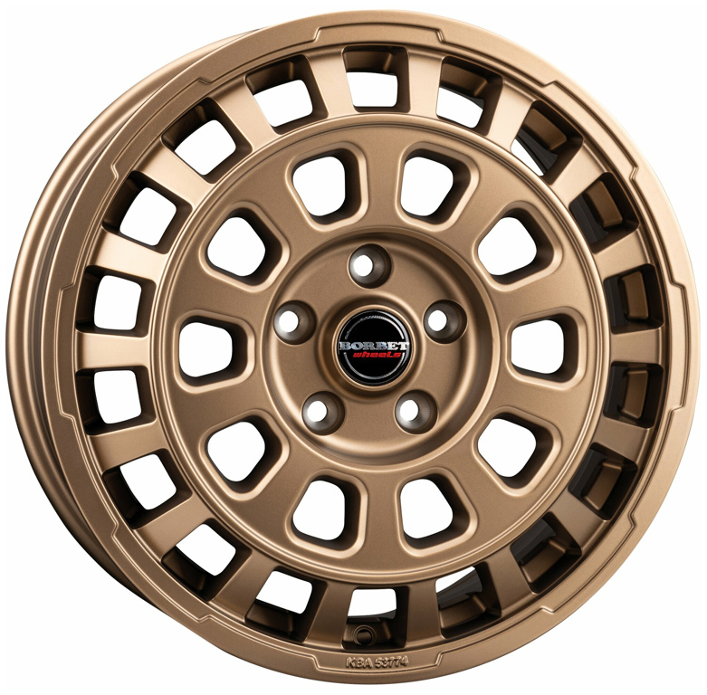 Borbet CW7 Alufelge, 5-Loch, 7,5 x 18", 118.0, bronze