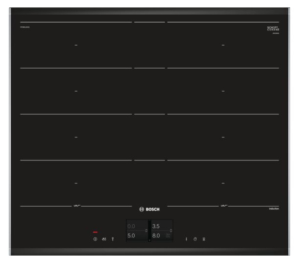 Induktionskochfeld PXY675JW1E, 15kg, Schwarz