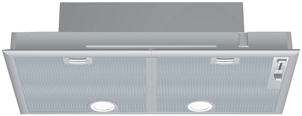 Bosch Serie 4 DHL755BL hotte Intégré Argent 610 m³/h C