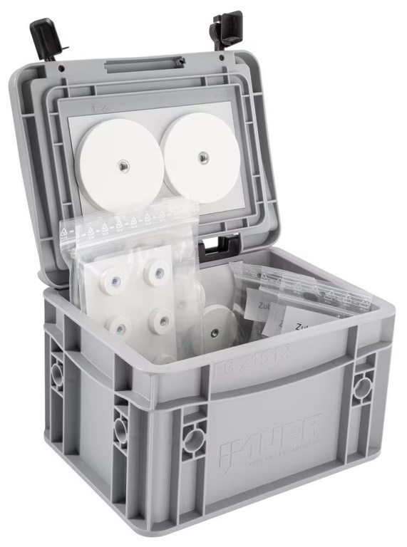 Brugger FlexiMags Set Basic Magnethalter Set, 77-teilig