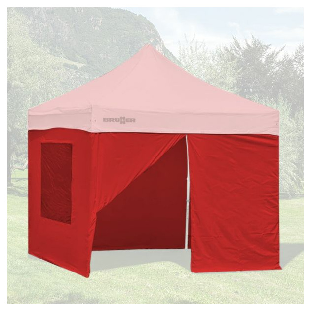Brunner Seitenwandset Zebò Classic, Breite 300 cm, Rot