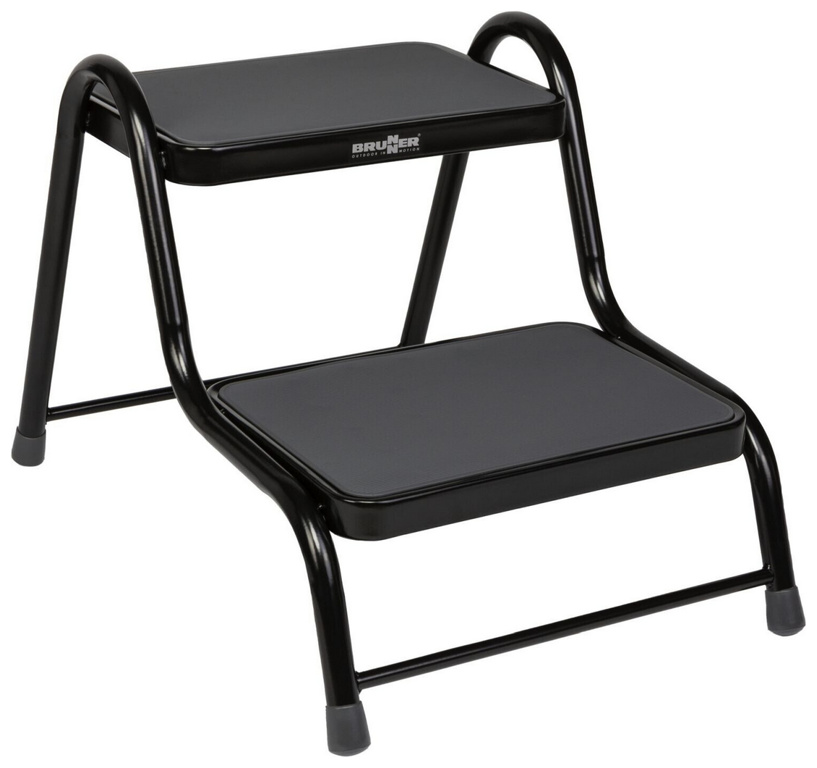 Brunner Doppeltrittstufe King Step, schwarz
