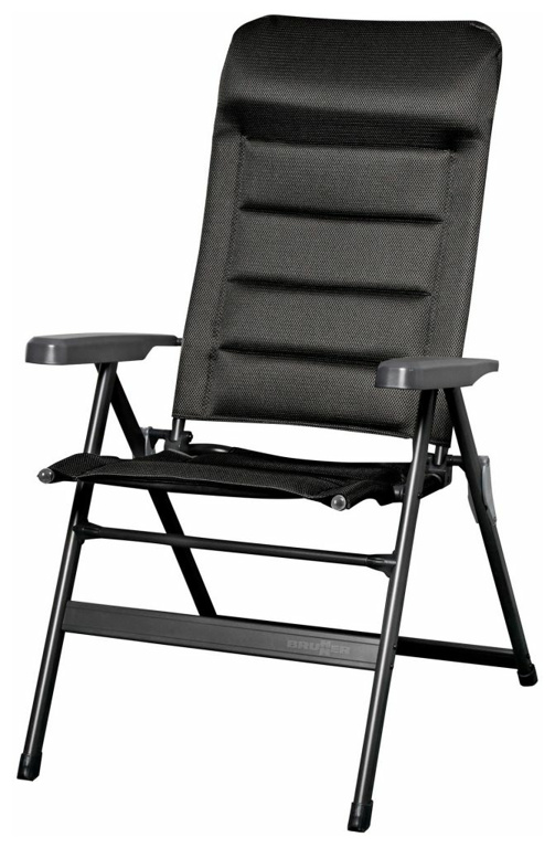 Brunner Campingstuhl Aravel 3D L hoch, schwarz