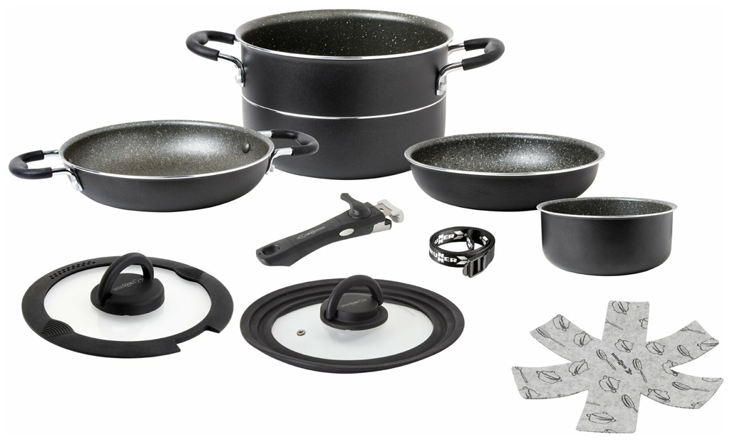 Topfset PIRATE Vacublock System Ø 22