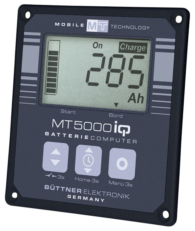 Büttner Elektronik MT 5000 iQ Batterie-Computer, 200 A-Shunt, schwarz