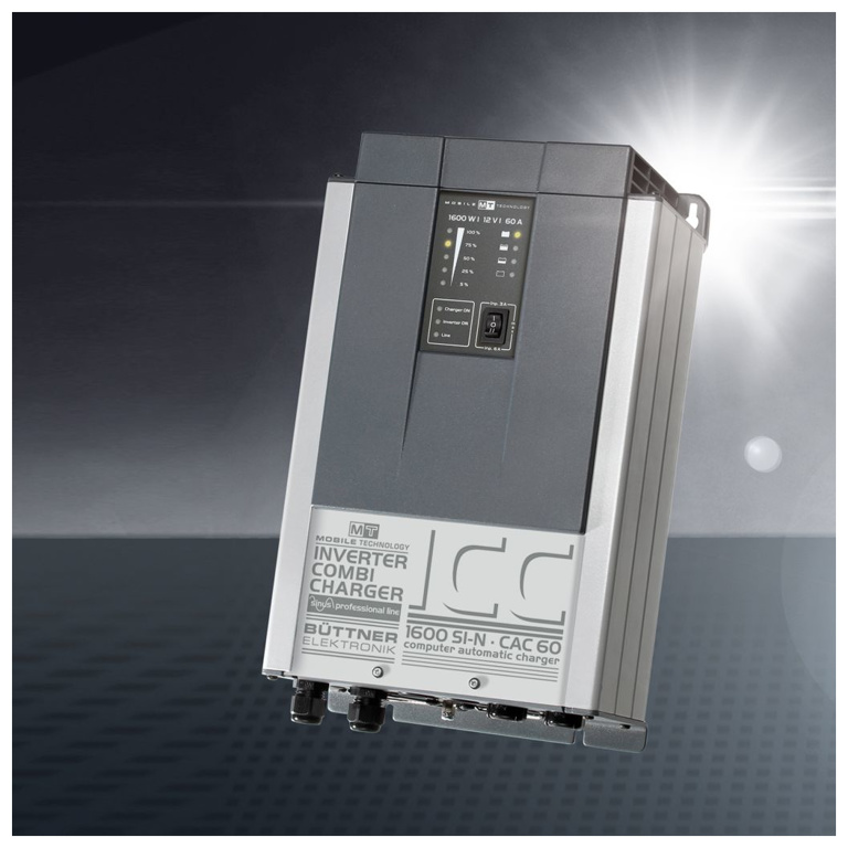 Büttner Elektronik ICC-Wechselrichter/Lade-Kombination 1600 SI-N, ICC 12V