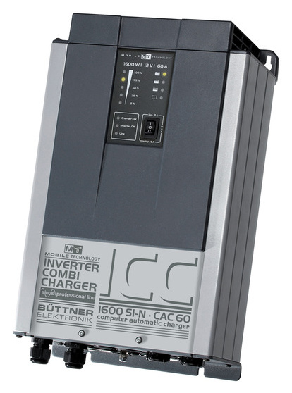 Büttner Elektronik ICC-Wechselrichter/Lade-Kombination 1600 SI-N, ICC 12V