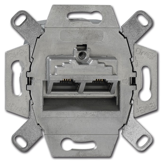 UAE-Anschlussdose, RJ45, Cat. 6a iso, geschirmt 0218/12-101
