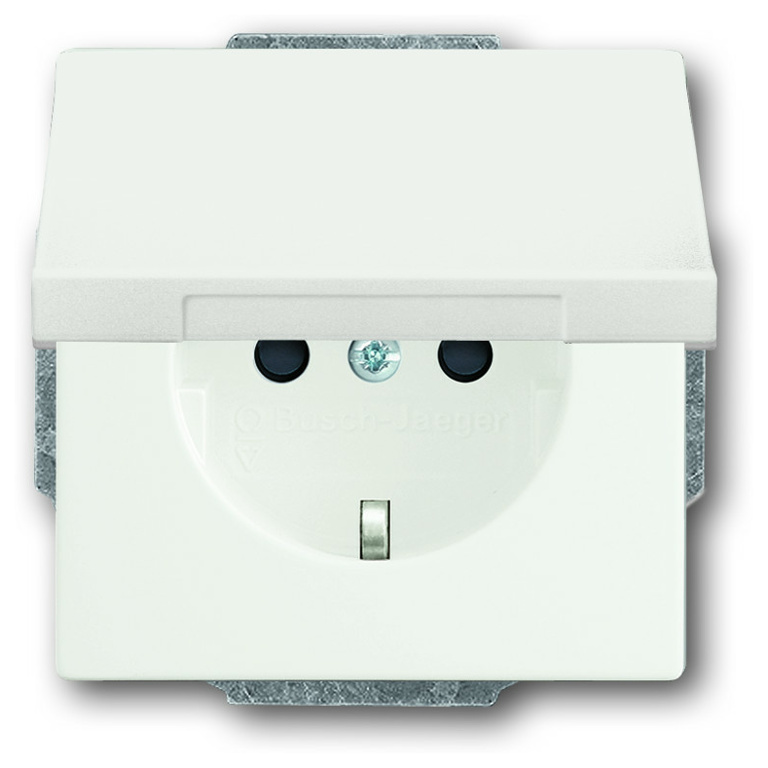 SCHUKO® Steckdosen-Einsatz 20 EUK-885, schwarz matt