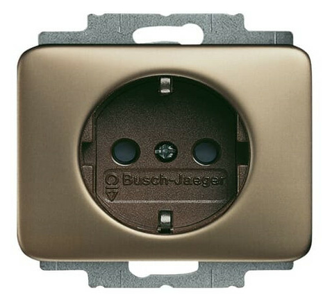 Busch-Jaeger BUSCH 20 EUCKS-21 SCHUKO-STECKDOSE BRONZE
