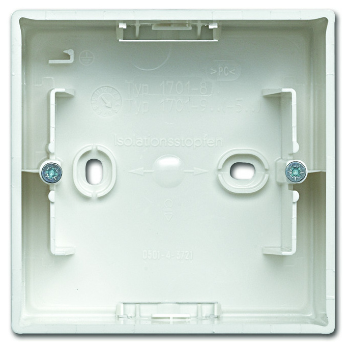 Aufputz-Gehäuse 1703-914, alpinweiß