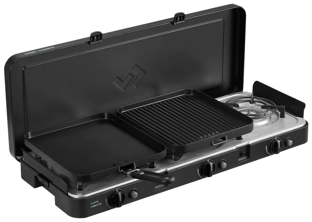 Cadac 3 Cook Turbo Deluxe FFD Gaskocher, 50 mbar