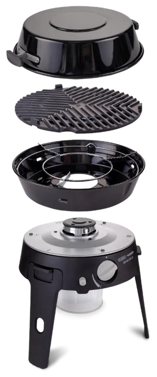 Cadac Safari Chef 30 HP Combo 3-in-1 Campinggrill, 30 mbar