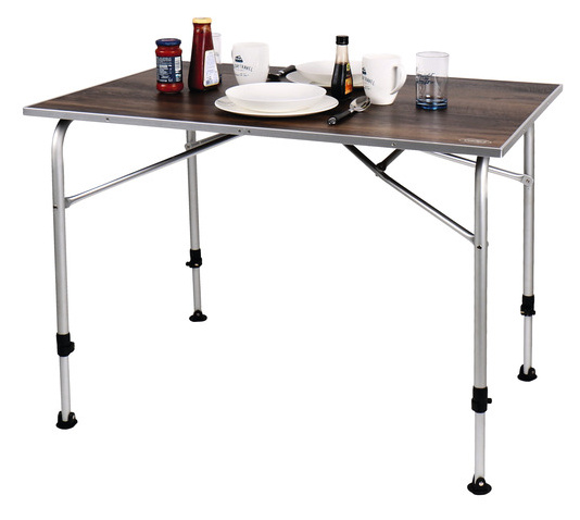 Camp4 LEVI Campingtisch, 100 x 68 cm, höhenverstellbar