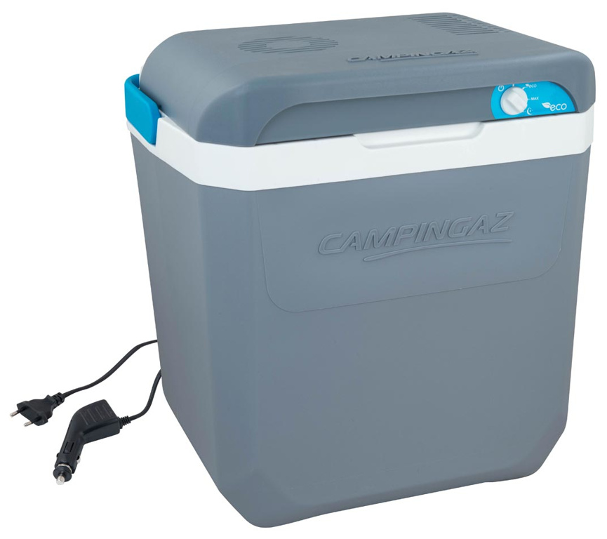 Campingaz Powerbox Plus thermoelektrische Kühlbox, 28 Liter, 12 / 230 V