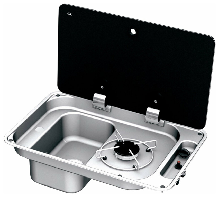 Can Kocher-Spülenkombination Can FL1324, 53 x 34 cm, Becken links