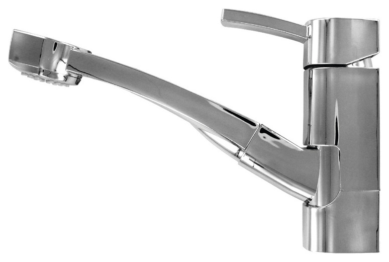 hochwertige Einhebelmischer Serie Capri - chrom - 190mm