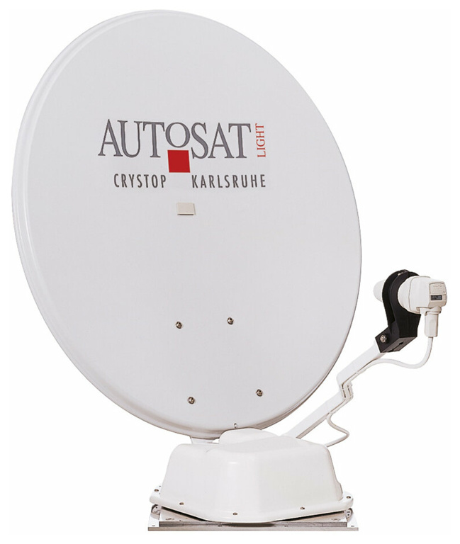 Sat-Anlage AutoSat Light S Digital, weiß, Single