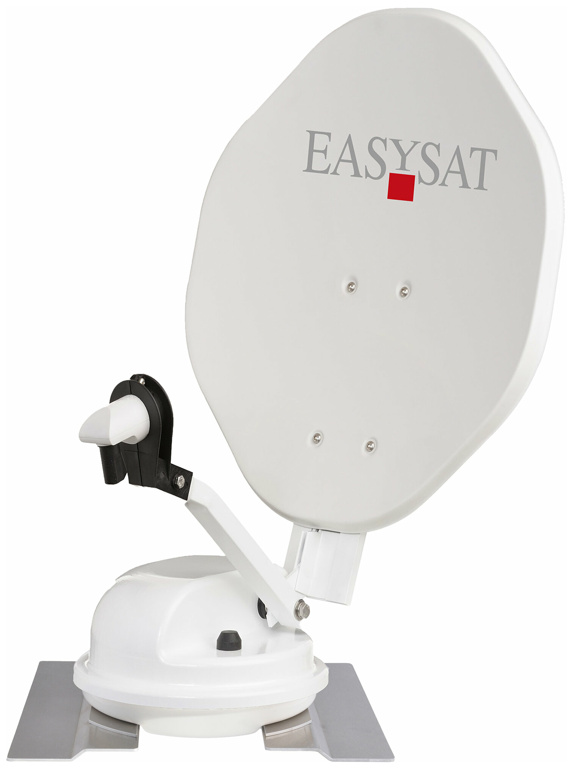 Crystop Sat-Anlage EasySat, weiß für Kastenwagen