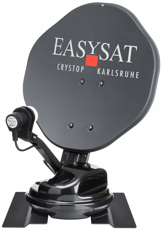Crystop Sat-Anlage EasySat, schwarz für Kastenwagen