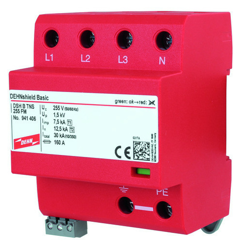 DSH B TNS 255 FM Kombi-Ableiter Typ 1 +2