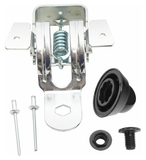 Dometic Scharnier für Glasabdeckungen Serie 8000, Edelstahl, gerade