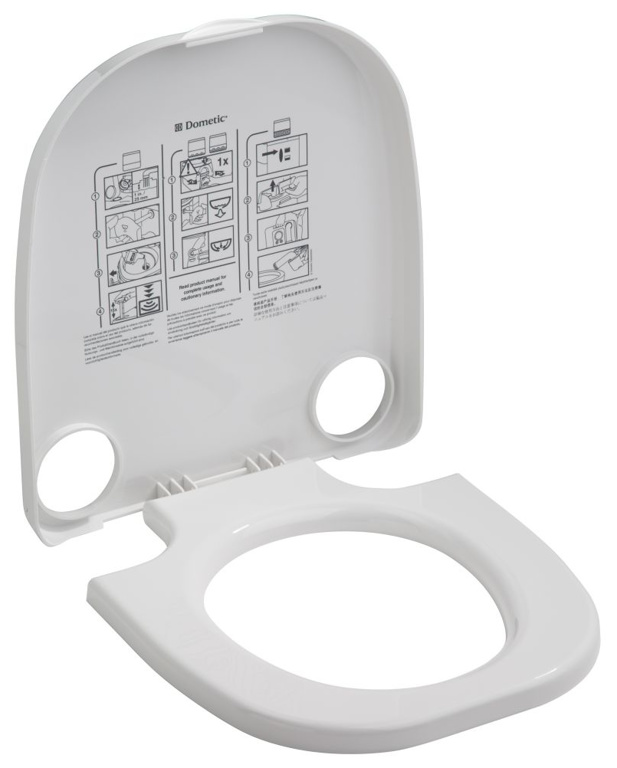Dometic Toilettendeckel mit Sitz