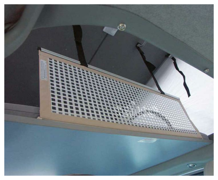 Sicherheitsnetz starr für Alkoven - 1060 x 350 mm